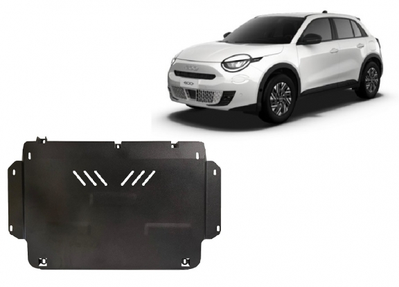 Cache sous moteur et de la boîte de vitesse Fiat 600