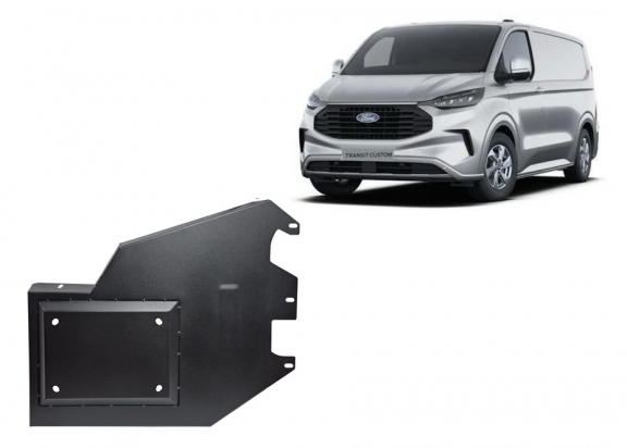 Cache de protection réservoir AdBlue Ford Transit Custom