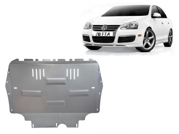 Cache sous moteur et de la boîte de vitesse en aluminium VW Jetta