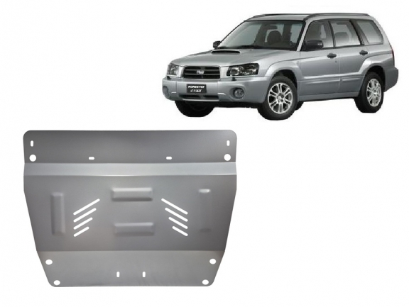 Cache sous moteur et de la boîte de vitesse en aluminium Subaru Forester 2