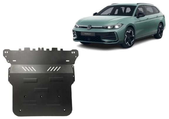 Cache sous moteur et de la boîte de vitesse VW Passat 