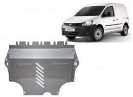 Cache sous moteur et de la boîte de vitesse en aluminium VW Caddy - Webasto
