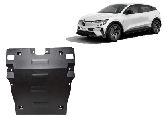 Cache sous moteur et de la boîte de vitesse Renault Megane E-Tech