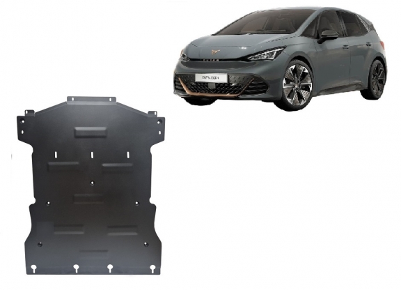 Cache sous moteur et de la boîte de vitesse Cupra Born