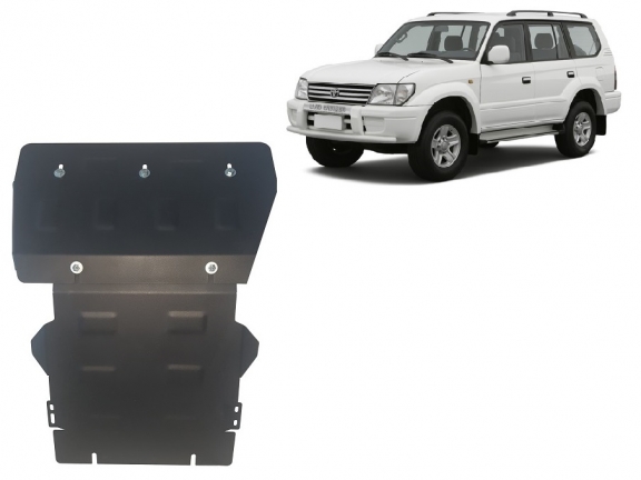 Cache sous moteur et de la radiateur Toyota Land Cruiser J90 / J95