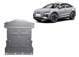 Cache sous moteur et de la boîte de vitesse en aluminium Audi Q 4 e-tron