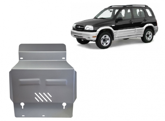 Cache sous moteur et de la boîte de vitesse Suzuki Grand Vitara - Aluminium  