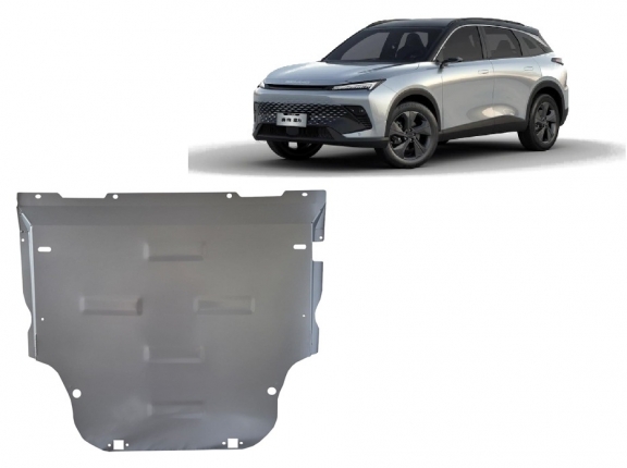 Aluminium cache sous moteur et de la boîte de vitesse BAIC Beijing X55