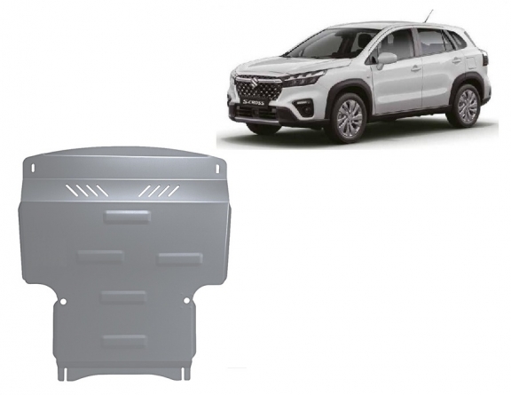 Aluminium cache sous moteur et de la boîte de vitesse Suzuki S-Cross