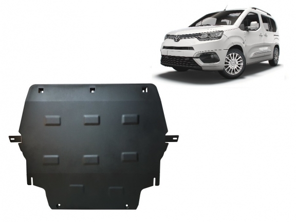 Cache sous moteur et de la boîte de vitesse Toyota Proace