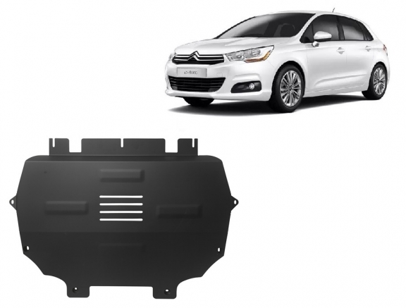 Cache sous moteur et de la boîte de vitesse Citroen C4