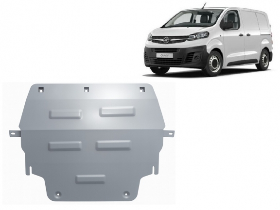 Cache sous moteur et de la boîte de vitesse Opel Vivaro Aluminium