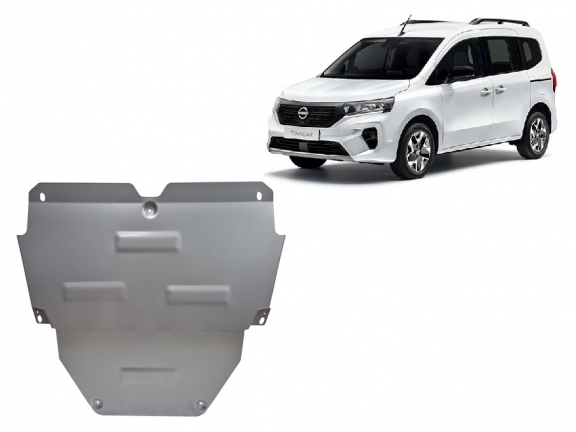 Cache sous moteur et de la boîte de vitesse en aluminium Nissan Townstar