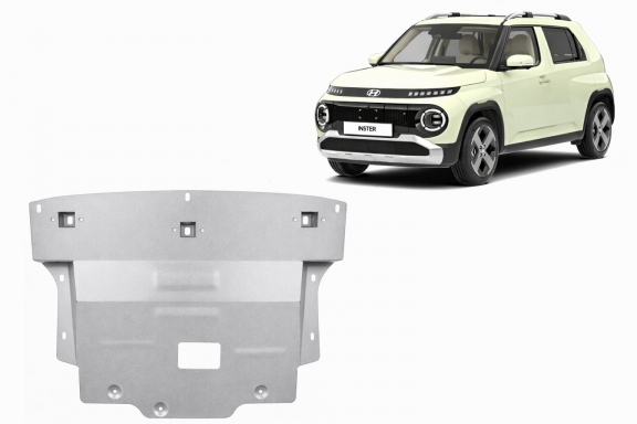 Cache Sous Moteur Hyundai Inster - Aluminium