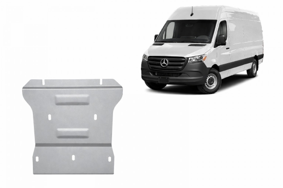 Cache de protection aluminium de la boîte de vitesse Mercedes Sprinter 4x4