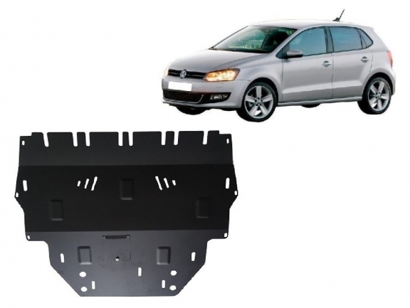 Cache sous moteur et de la boîte de vitesse Vw Polo 6R Diesel