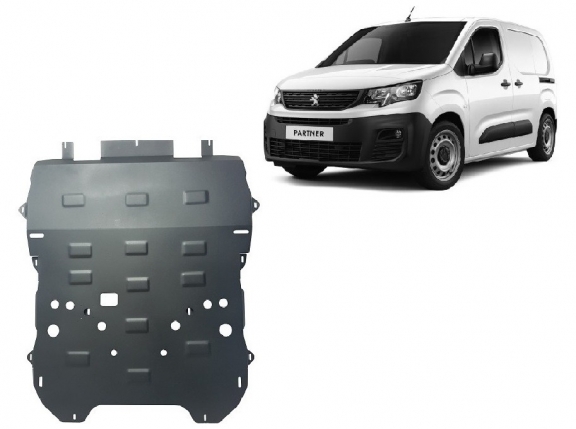 Cache sous moteur et de la boîte de vitesse Peugeot Partner
