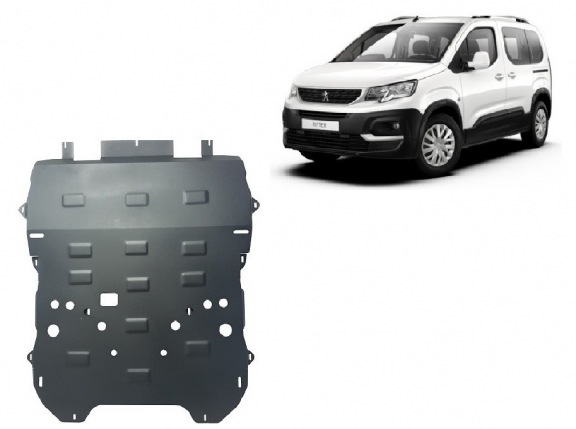 Cache sous moteur et de la boîte de vitesse Peugeot Rifter / Partner