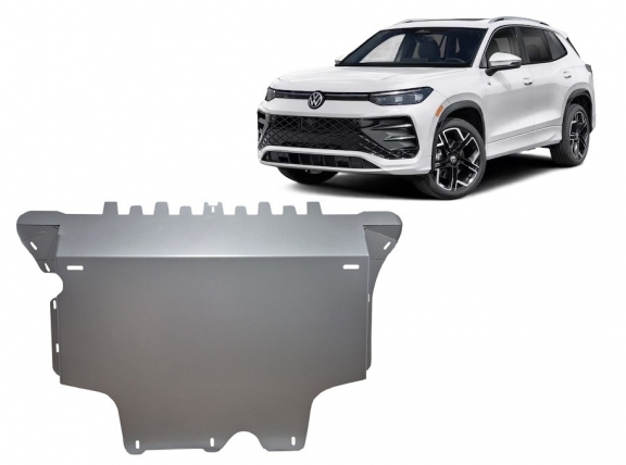 Cache sous moteur et de la boîte de vitesse en aluminium VW Tiguan