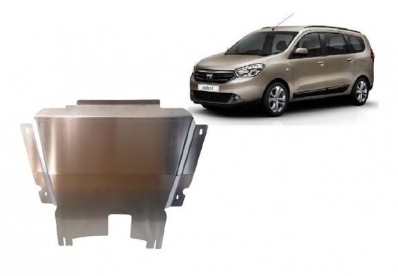 Cache sous moteur et de la boîte de vitesse DACIA LODGY - Aluminum