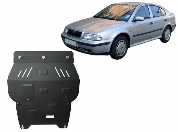 Cache sous moteur et de la boîte de vitesse Skoda Octavia 1