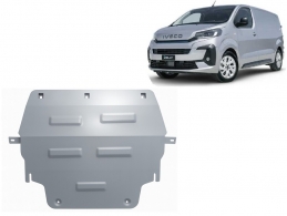 Cache sous moteur et de la boîte de vitesse Iveco eJolly Aluminium