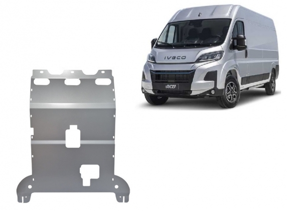 Cache sous moteur et de la boîte de vitesse en aluminium Iveco eSuperJolly