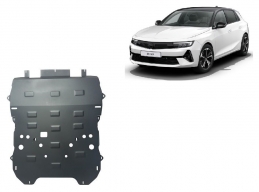 Cache sous moteur et de la boîte de vitesse Opel Astra L