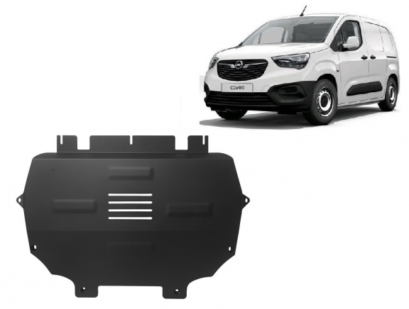 Cache sous moteur et de la boîte de vitesse Opel Combo E 