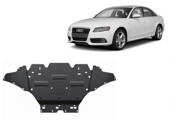 Cache sous moteur et de la radiateur Audi A4 B8 petrol