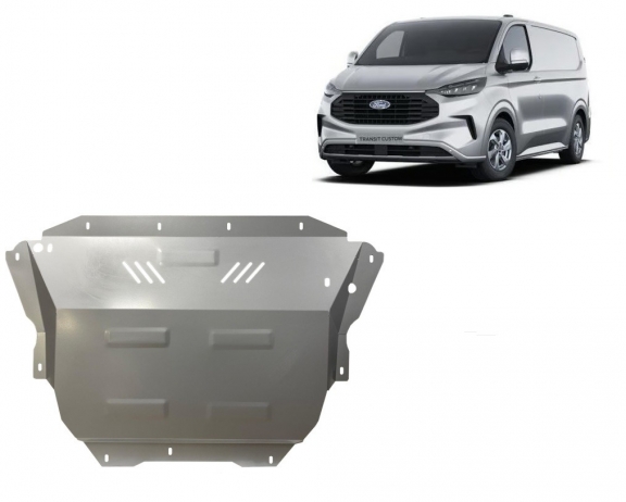 Cache sous moteur et de la boîte de vitesse en aluminium Ford Tourneo Custom PHEV