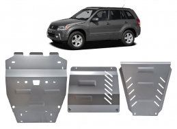 Cache sous moteur Suzuki Grand Vitara - forfait promotionnel aluminium