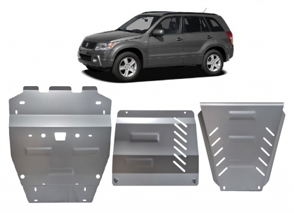 Cache sous moteur Suzuki Grand Vitara - forfait promotionnel aluminium