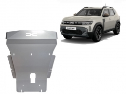 Cache sous moteur et de la boîte de vitesse en aluminium Dacia Duster- 4x2