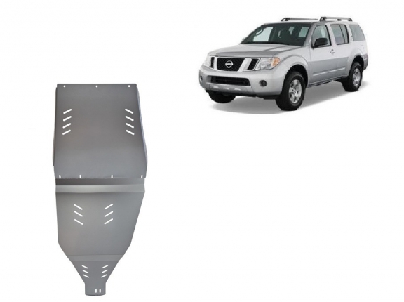 Cache de protection aluminium de la boîte de vitesse Nissan Pathfinder