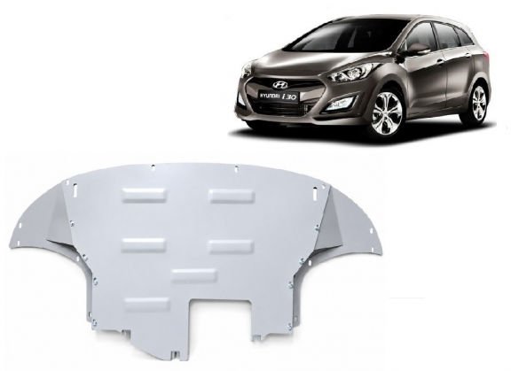 Cache sous moteur et de la boîte de vitesse en aluminium Hyundai i30