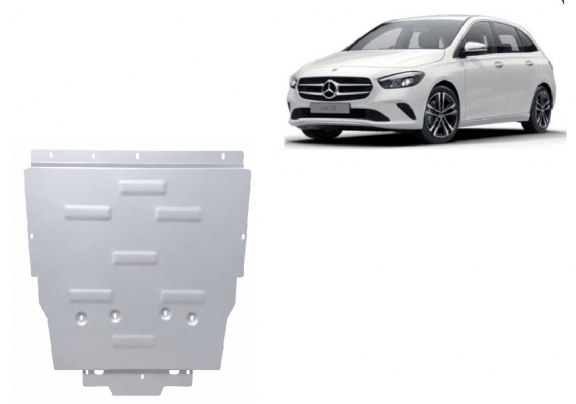Cache sous moteur et de la boîte de vitesse Mercedes B-Classe