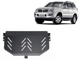 Cache de protection de réservoir Toyota Land Cruiser J120 - uniquement pour le modèle 3 portes 