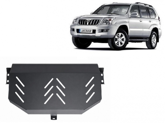 Cache de protection de réservoir Toyota Land Cruiser J120 - uniquement pour le modèle 3 portes 