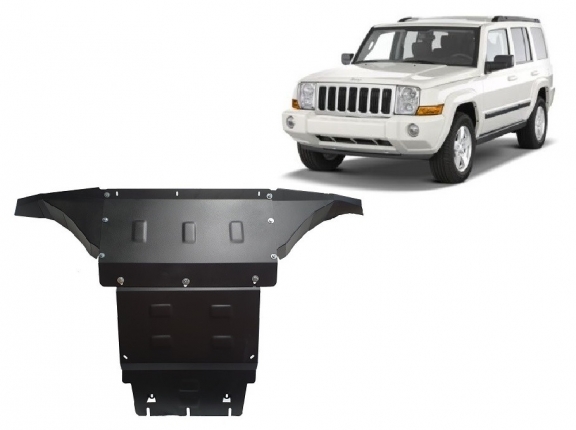 Cache sous moteur et de la boîte de vitesse Jeep Commander
