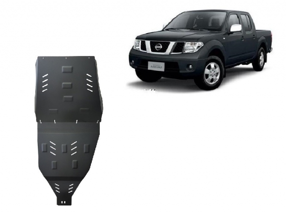 Cache de protection de la boîte de vitesse  Nissan Navara D40
