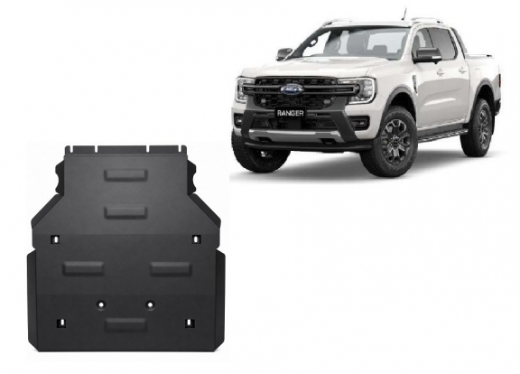 Cache de protection de la boîte de vitesse Ford Ranger