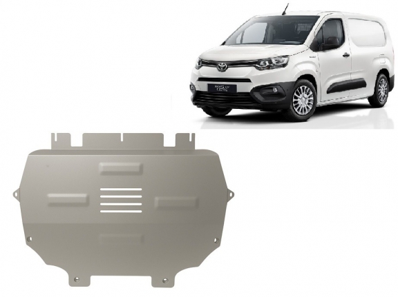 Cache sous moteur et de la boîte de vitesse Toyota Proace City Aluminium