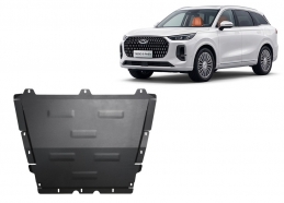 Cache sous moteur et de la radiateur Chery Tiggo 9