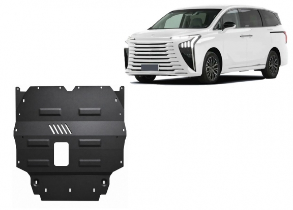 Cache sous moteur et de la radiateur Forthing U Tour V9