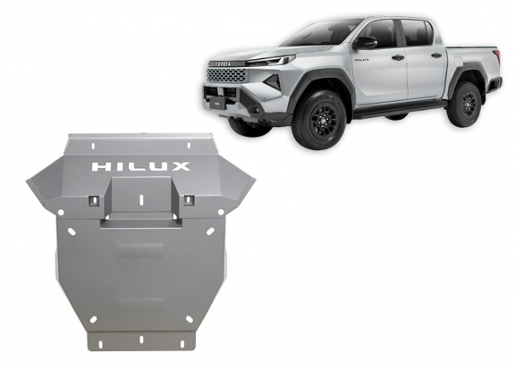 Cache Sous Moteur Toyota Hilux EV - Aluminium