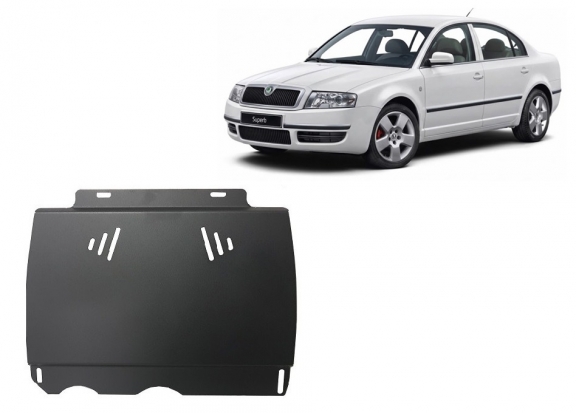 Cache de protection de la boîte de vitesse Skoda Superb - manuelle