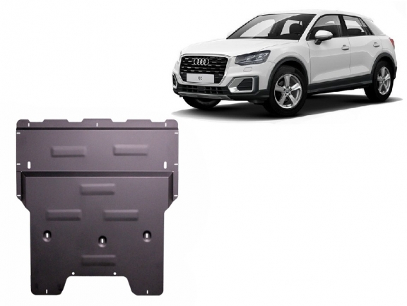 Cache sous moteur et de la boîte de vitesse Audi Q2