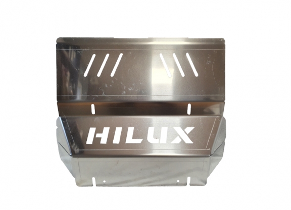 Cache de protection de radiateur Toyota Hilux Invincible - Aluminium