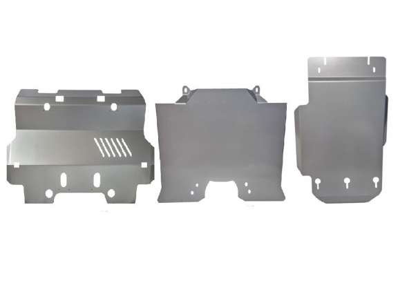 Cache sous moteur Toyota Land Cruiser - forfait promotionnel aluminium